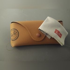 Ray-Ban Sunglass Case and Micro Fiber Cloth